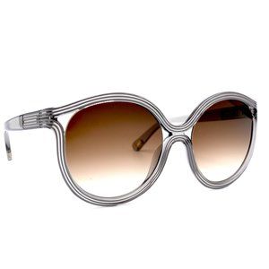 NEW CHLOE CE738S 035 GREY  AUTHENTIC SUNGLASSES